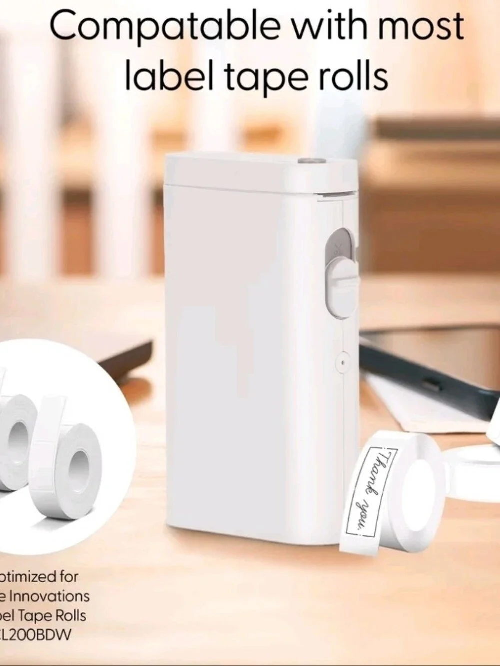 Wireless Thermal Label Maker - White